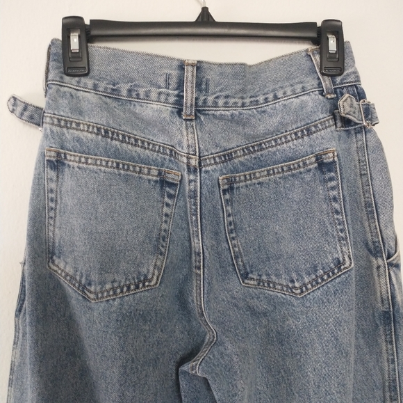 Acid Wash Straight Leg Jean - Picture 12 of 12